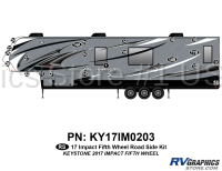 24 Piece 2017 Impact Fifth Wheel Roadside Graphics Kit