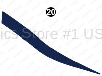 Cap Blue Spike Wrap RH