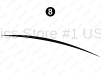 Rear Upper Black Sweep-Curbside