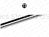 Back Upper-Lwr Stripe