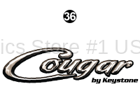TT V-Neck Cougar Logo
