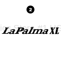 Rear La Palma XL Logo