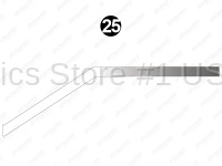 Front White Fade Arm LH