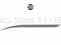 Rear Pewter Stripe
