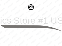 Rear Pewter Stripe