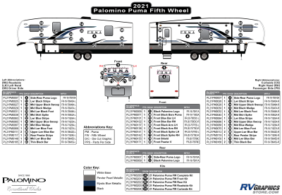 Palomino - Puma - 2021 Puma Fifth Wheel