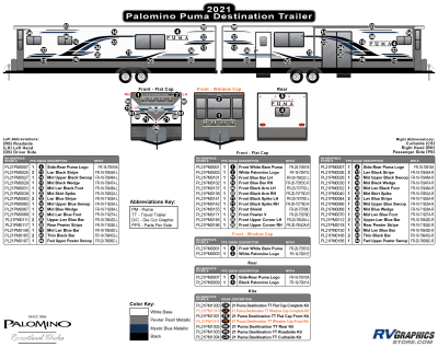 Palomino - Puma - 2021 Puma Destination Travel Trailer