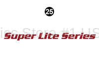 Super Lite Series decal