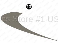 Roofline Pewter Hook
