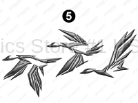Side Geese Set Road-Driver Side