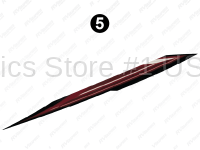 Mid Red Print Spear