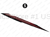 Mid Red Print Spear
