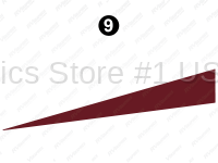 Rear Upper Red Spike