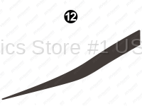 Front Charcoal Wrap Spear LH