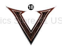 "V" Decal