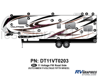 22 Piece 2011 Voltage FW Roadside Graphics Kit