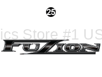 Front/Rear Fuzion Logo