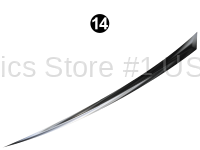 Rear Upper Long Sweep-Driver Side-Roadside