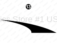 Mid Skirt Black Spear