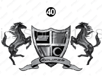 Eclipse Horse Shield