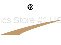 Fwd Skirt Small Gold Spike