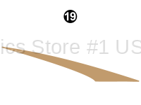 Fwd Skirt Small Gold Spike