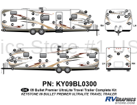 63 Piece 2009 Bullet TT Complete Graphics Kit