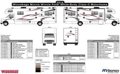 Winnebago - Minnie Winnie - 2014 Minnie Winnie Polar White ClassC Motorhome