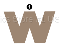 Side W Decal