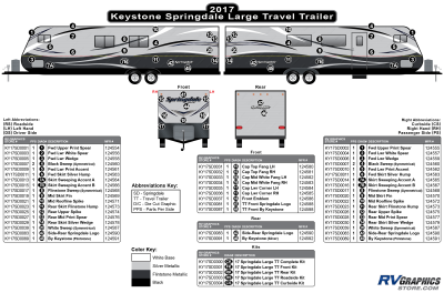 Keystone RV - Springdale - 2017 Springdale Large Travel Trailer