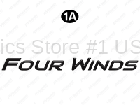 Black Four Winds Logo