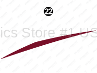 Long Red Sweep Upper-Roadside-Driver Side