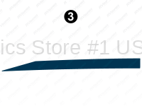 Rear Blue Stripe