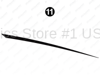 Long Mid Black Spear