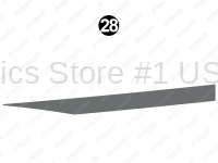 Rear Upper Gray Stripe