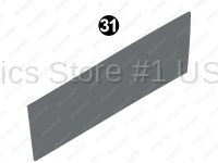 Cap Side Gray Stripe LH