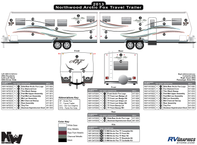 Northwood - Arctic Fox - 2013-2014 Arctic Fox Travel Trailer