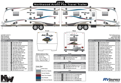 Northwood - Arctic Fox - 2012 Arctic Fox Travel Trailer