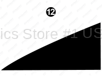 Mid Skirt Black Wedge