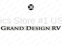 Rear Grand Design RV Logo
