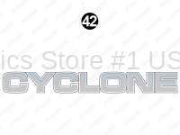 Front Gray Cyclone Logo